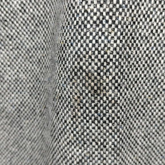 Ann Taylor Wool Blend Mid Rise MicroCheck Cropped Wide Leg Trousers Sz. 4P - Picture 6 of 10